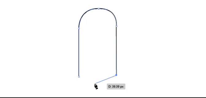 close the path in illustator