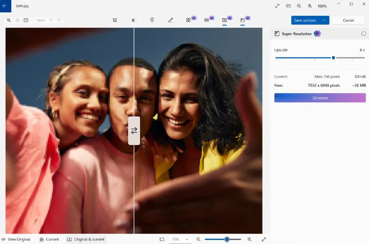 microsoft upscaler